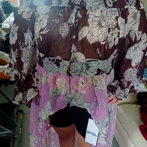 Live 4 truth flowy chiffon top